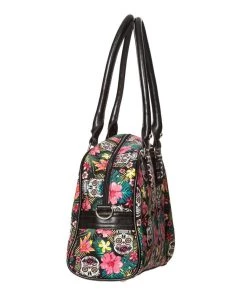 Banned Hibiscus Sugar Skull Purse 12 Banned Hibiscus Sugar Skull Purse