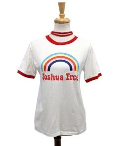 Banned Joshua Tree Retro Ringer Tee Women's Apparel