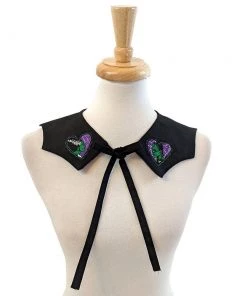 Women's Apparel Banned Made For Each Other Batwing Collar