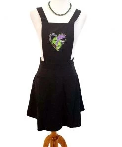 Women's Apparel Banned Made For Each Other Pinafore Mini