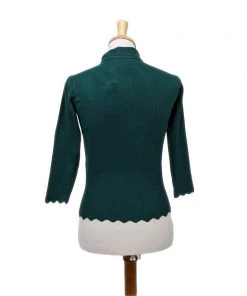 Banned Paw Print Cardigan In Green