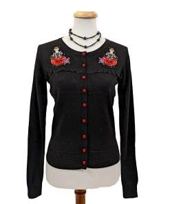 Banned Poison RIP Cardigan Women's Apparel