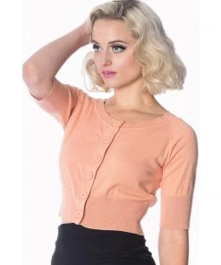 Banned Raven Cardigan In Apricot