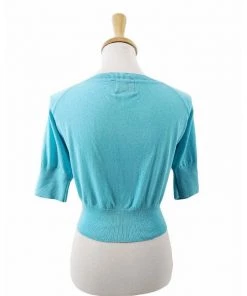 Women's Apparel Banned Raven Cardigan In Turquoise
