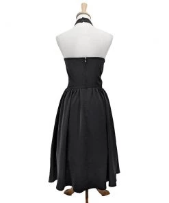 Banned Roisin Halter Dress In Black