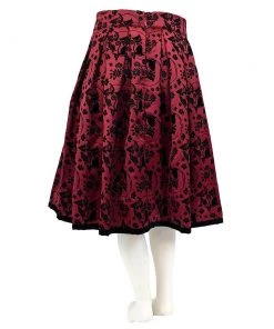 Banned Sia Bella Skirt In Bordeaux Women's Apparel