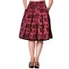 Banned Sia Bella Skirt In Bordeaux Women's Apparel