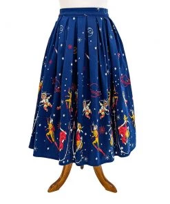 Banned Apparel Space Vamp Swing Skirt