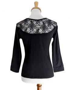 Banned Spider Nights Tops In Black