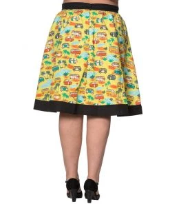Banned Starlight Camper Skirt Women's Apparel