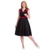 Women's Apparel Banned Strawberry Fields Swing Dress In Black 1 Women's Apparel Banned Strawberry Fields Swing Dress In Black