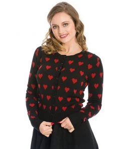 Banned Apparel True Love Cardigan In Black