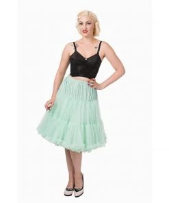 Women's Apparel Banned 'Lifeforms' Tea Length Petticoat 32 Women's Apparel Banned 'Lifeforms' Tea Length Petticoat