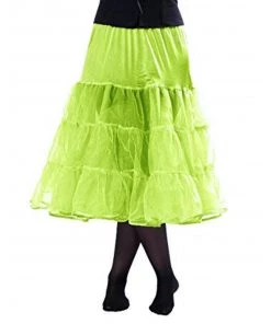 Glitz Glam And Rebellion BellaSous Petticoat In Monster Green Women's Apparel