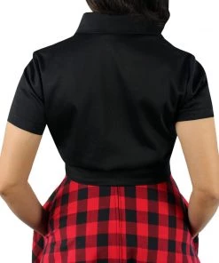 Women's Apparel Hemet Knotted Top In Black