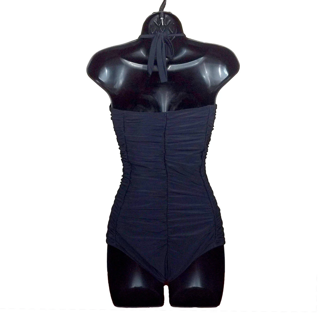Women's Apparel Tatyana 1-Piece Swimsuit Ruched Rosie In Black 5 Women's Apparel Tatyana 1-Piece Swimsuit Ruched Rosie In Black