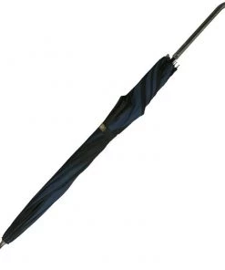 Women's Apparel Soake Walking Stick Umbrella In Black And Blue Swirl