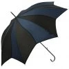 Women's Apparel Soake Walking Stick Umbrella In Black And Blue Swirl