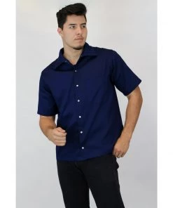 Women's Apparel Hemet Men's Classic Cars Work Shirt In Blue