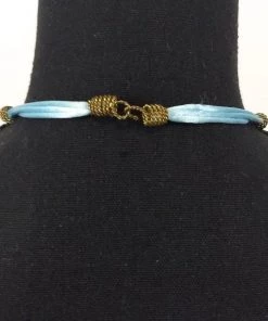 Glitz Glam And Rebellion Accessories Vintage Hand Made Mexican Pottery Necklace And Earrings