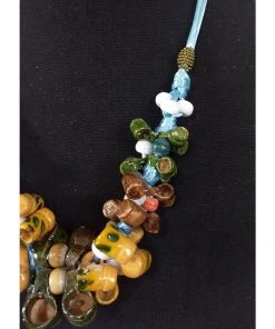 Glitz Glam And Rebellion Accessories Vintage Hand Made Mexican Pottery Necklace And Earrings 12 Glitz Glam And Rebellion Accessories Vintage Hand Made Mexican Pottery Necklace And Earrings