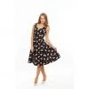 Women's Apparel Eva Rose V-Neck Swing Dress In Butterfly Moon Print
