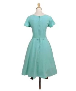 Women's Apparel Hemet Butterfly Swing Dress In Mint Green