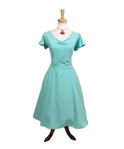 Women's Apparel Hemet Butterfly Swing Dress In Mint Green