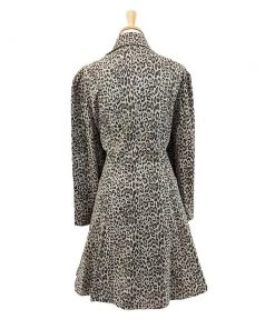 ChicStar Cassie Blanca Trench Coat In Leopard Women's Apparel