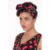 Dolly & Dotty Pinup And Rockabilly Headscarf In Cherry Print
