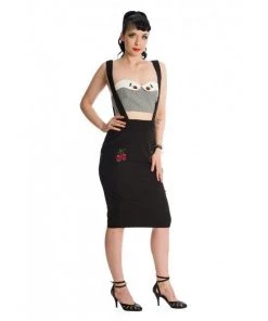 Women's Apparel Banned Cherry Jane Pencil Jumper Skirt