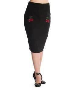 Women's Apparel Banned Cherry Jane Pencil Jumper Skirt