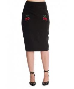 Women's Apparel Banned Cherry Jane Pencil Jumper Skirt