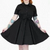 Hemet Circle Dress In Black