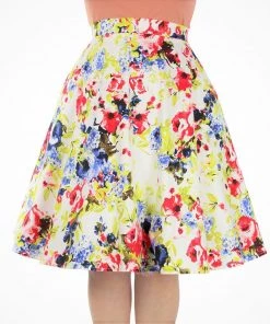 Hemet Floral Circle Skirt Women's Apparel