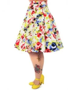 Hemet Floral Circle Skirt Women's Apparel