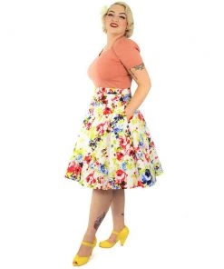 Hemet Floral Circle Skirt Women's Apparel