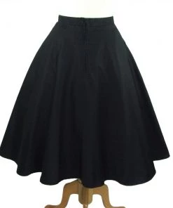 Hemet Circle Skirt In Black