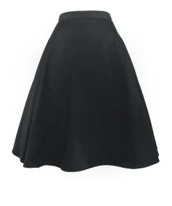 Hemet Circle Skirt In Black