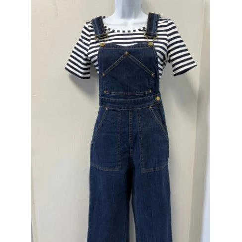 Star Struck Clothing Classic Overalls In Indigo Blue Women's Apparel 5 Star Struck Clothing Classic Overalls In Indigo Blue Women's Apparel