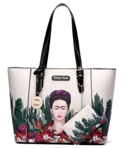 Glitz Glam And Rebellion Frida Kahlo Desert Night Tote / Purse