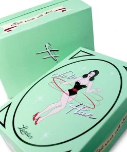 Collectif Lulu Hun Jeanie Heels In Purple Women's Apparel