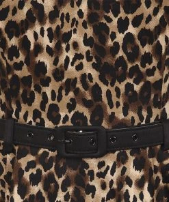 Collectif Nova Leopard Swing Dress Women's Apparel 17 Collectif Nova Leopard Swing Dress Women's Apparel