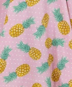 Collectif Nova Pineapple Swing Dress Women's Apparel