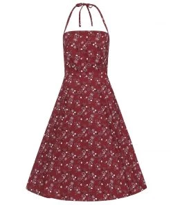 Collectif Sandy Bandana Flared Dress