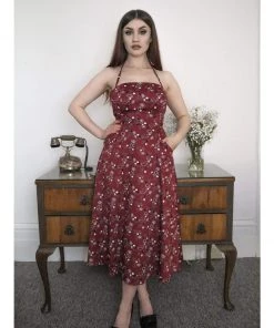 Collectif Sandy Bandana Flared Dress