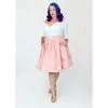 Hemet Circle Skirt In Salmon Pink Women's Apparel