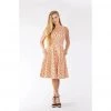 Eva Rose Corgilicious Swing Dress In Peach Women's Apparel