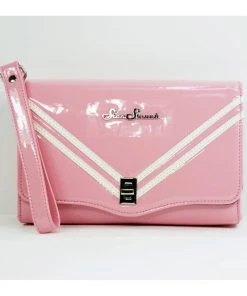 Star Struck Clothing Rocket Clutch Handbag In Pink