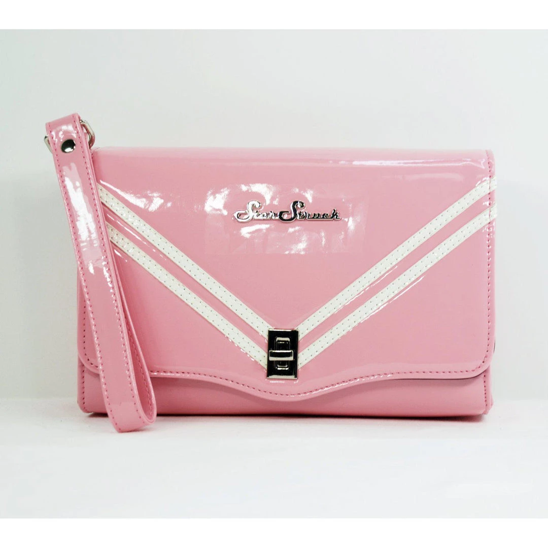 Star Struck Clothing Rocket Clutch Handbag In Pink 3 Star Struck Clothing Rocket Clutch Handbag In Pink